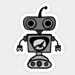 Cute Robot Sticker